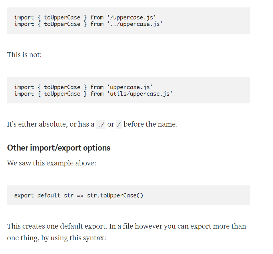 ES module syntax 4