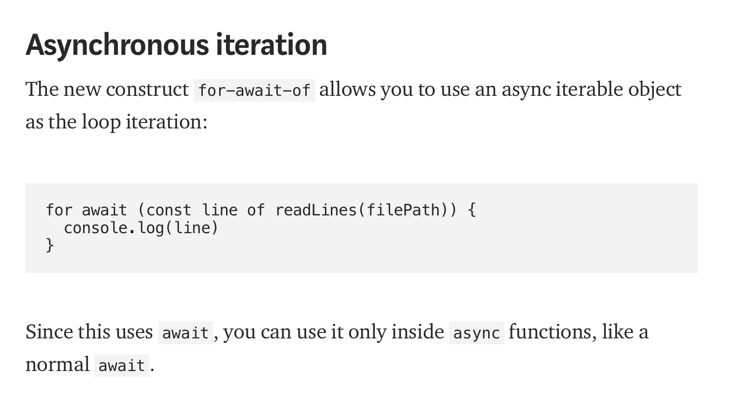 asynchronous async