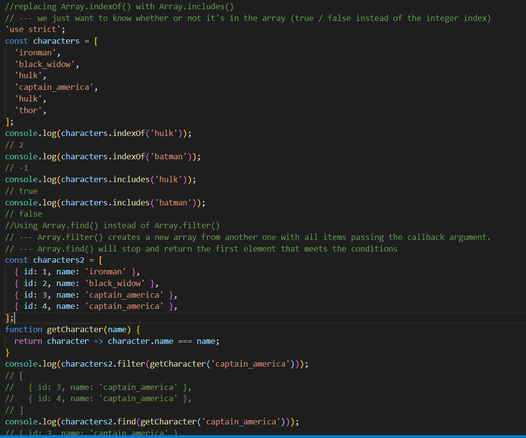 JS array methods 2