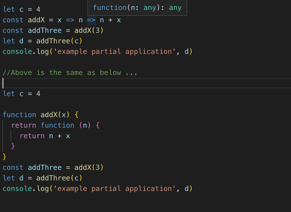 More complicated closures example