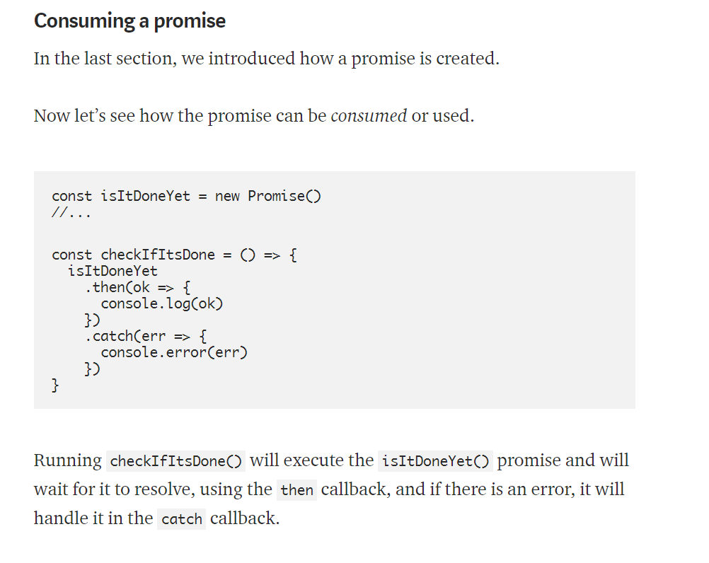 consuming promise example