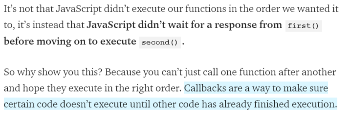 More Callback Function basic