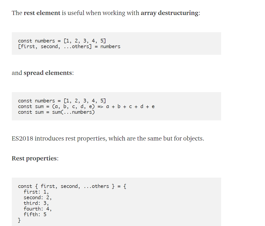 Spread Operator example 3