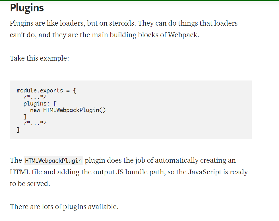 webpack plugins 1